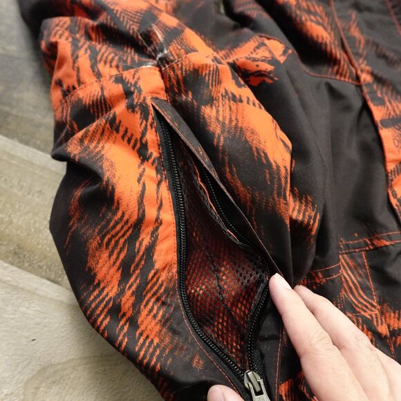 Burton Arctic Jacket Men’s Large Red Black Snowboard Ski Coat - Picture 9 of 16